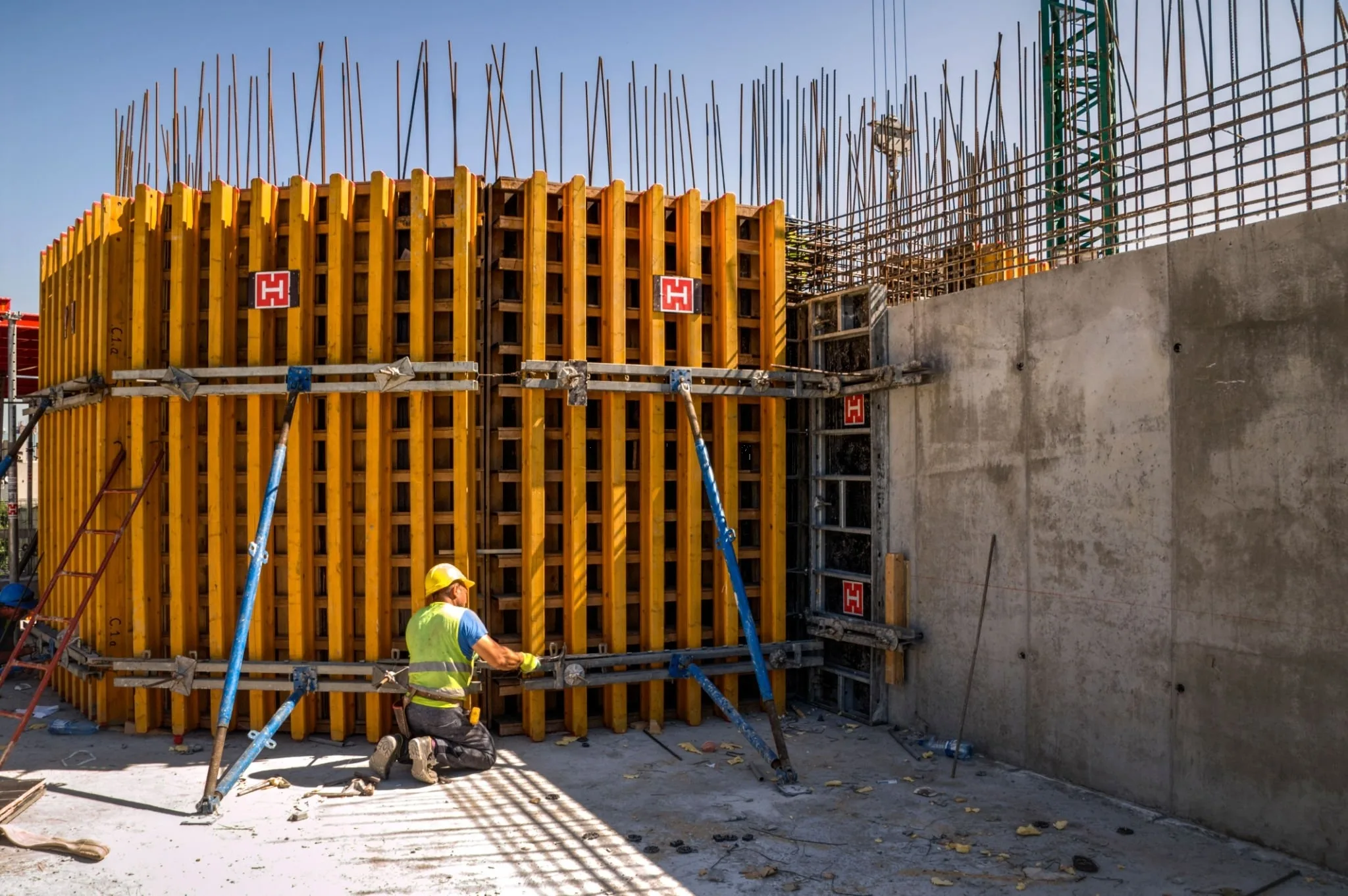 cRIBBING FOR fOUNDATION wALL # 0005